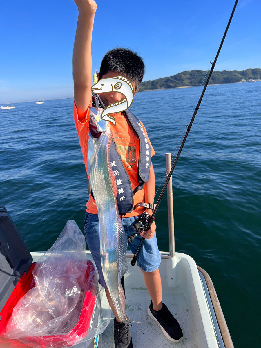 遊漁船Erikaです（タチウオ）